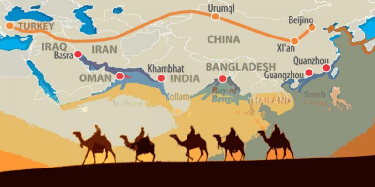 Silk Roads without people