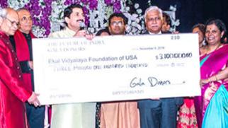 ‘Ekal Vidyalaya’ raised $ 3.1 million in New York for the education of poor children in India