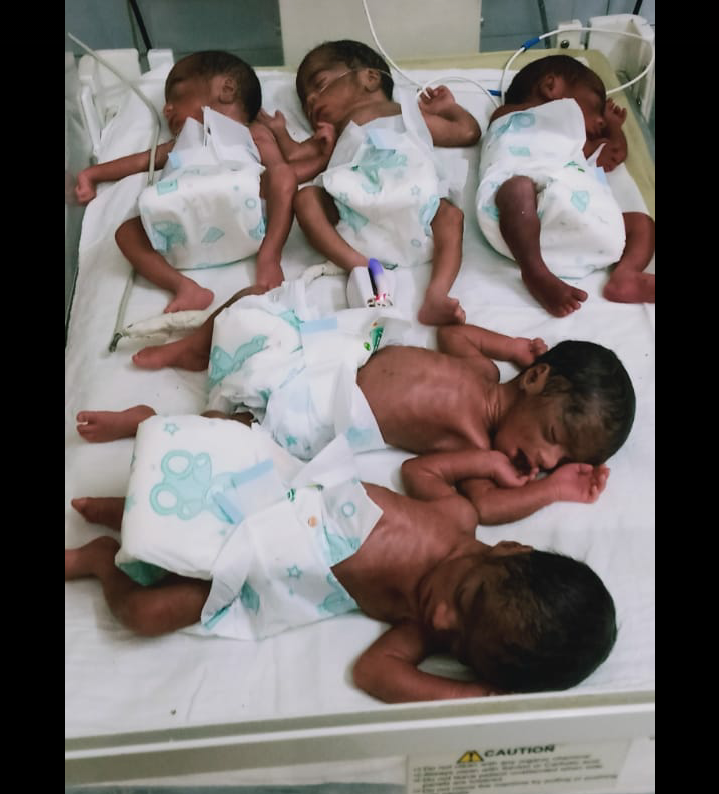 Uttar Pradesh: A woman gives birth to 5 babies in Barabanki