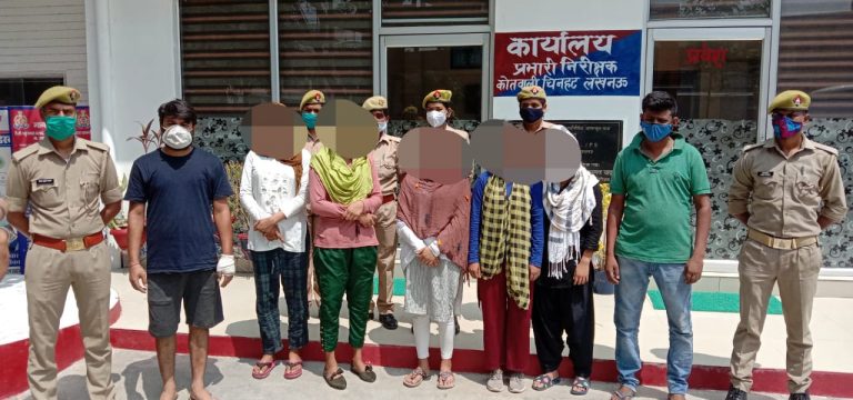 Lucknow: Seven arrested, including five women involved in prostitution