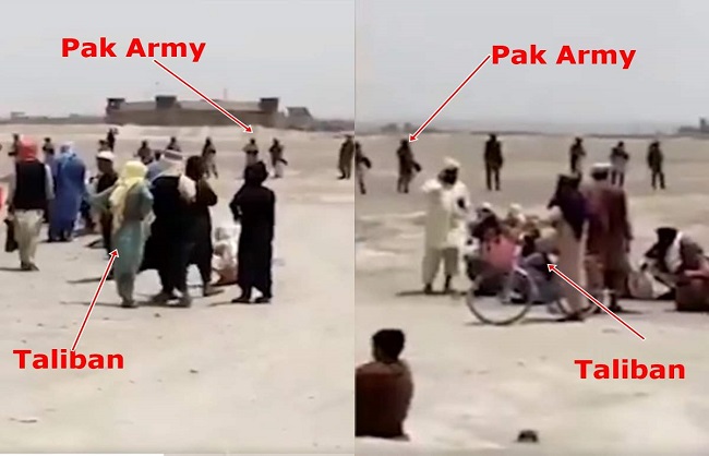 In a viral video, Pakistani army soldiers seen with Taliban fighters