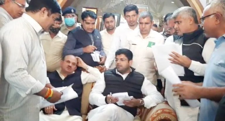 Haryana: Farmers’ protest is now spoiling the atmosphere: Dushyant Chautala