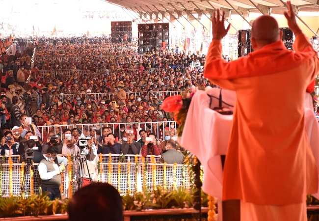 UP polls 2022: Uttar Pradesh turns ‘Uttam Pradesh’ under BJP rule: Yogi