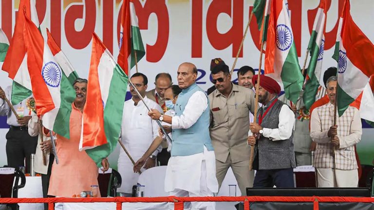 Ram Janmbhoomi Andolan was started by Sikhs: Rajnath Singh