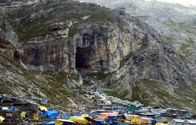 Amarnath Yatra temporarily suspended as route becomes too slippery due to rains