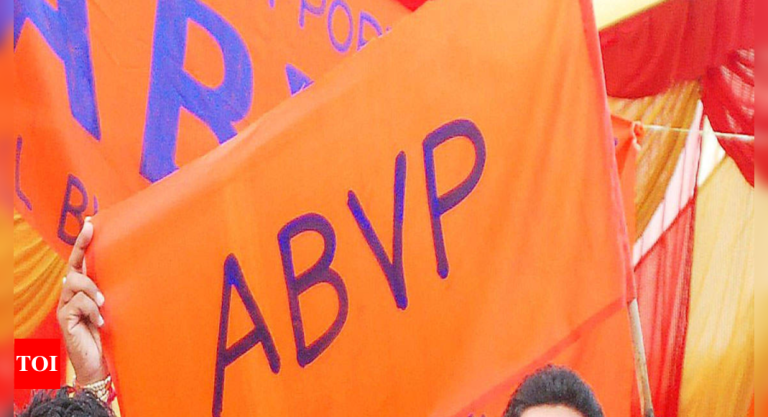 3 ABVP (RSS student wing) candidates victorious in DU Students union polls