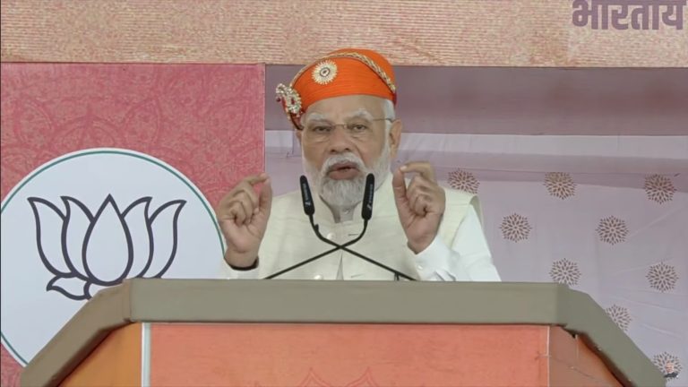 PM Modi blows election conch in Sanwaliya Seth, says – ‘Lotus is the face of Rajasthan’