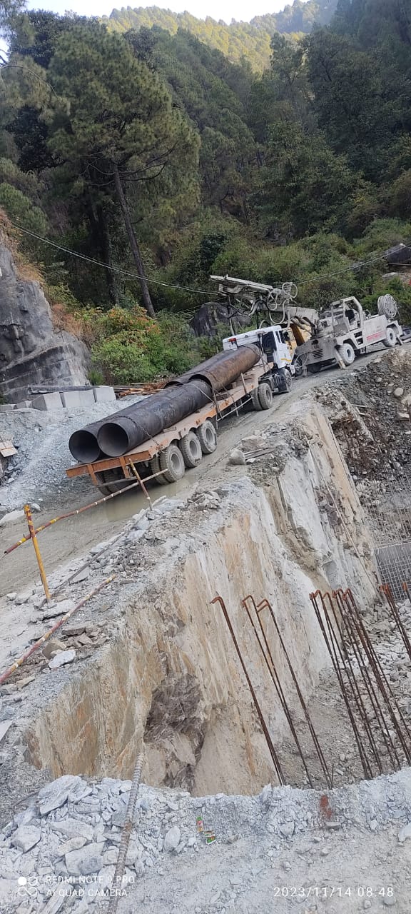 Uttarkashi tunnel collapse: PM Modi speaks to CM Dhami; Rescue operation underway