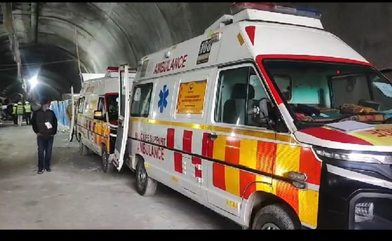 Silkyara Tunnel Rescue Ops: A temporary hospital built inside tunnel for trapped workers