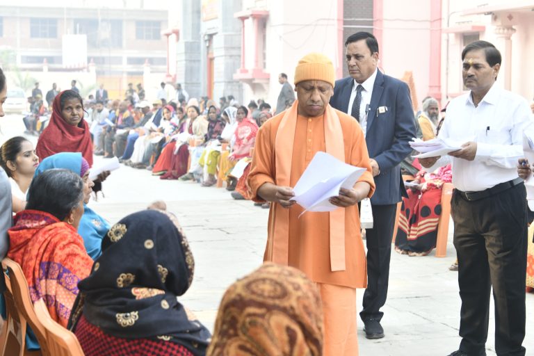 Yogi holds Janata Darshan in Gorakhpur, assures quick grievance redressal