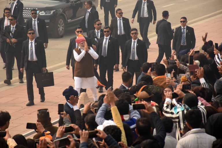 75th Republic Day: PM Modi breaks protocol to greet spectators at Kartavya Path in New Delhi (in pics)