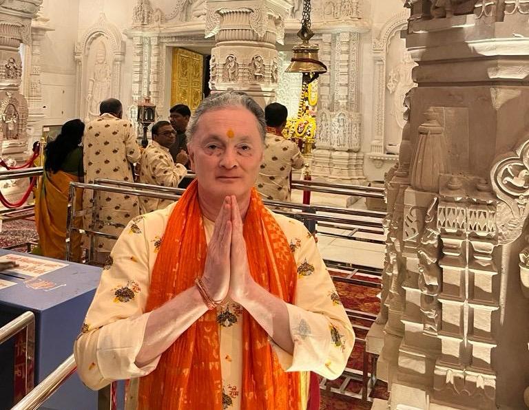 Hinduja brothers visit Ram Lalla temple in Ayodhya