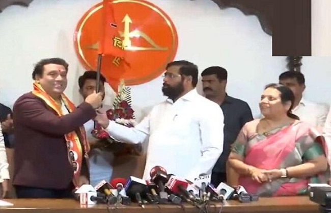 Film actor and former Congress MP Govinda joins Shiv Sena (Shinde)
