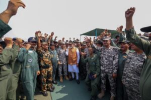 PM Modi visits Adampur Air Force Station, congratulates air warriors for successful ops