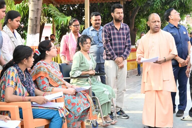 CM Yogi holds ‘Janta Darshan’ in Gorakhpur, assures public for quick resolution of their problems
