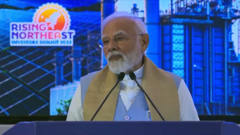 Northeast plays pivotal role in achieving the goal of developed India: PM Modi