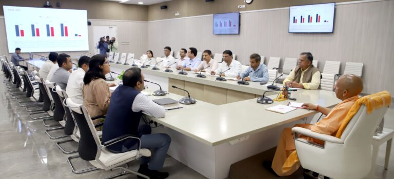 CM Yogi holds review meeting of Geology and Mining dept, gives necessary directions