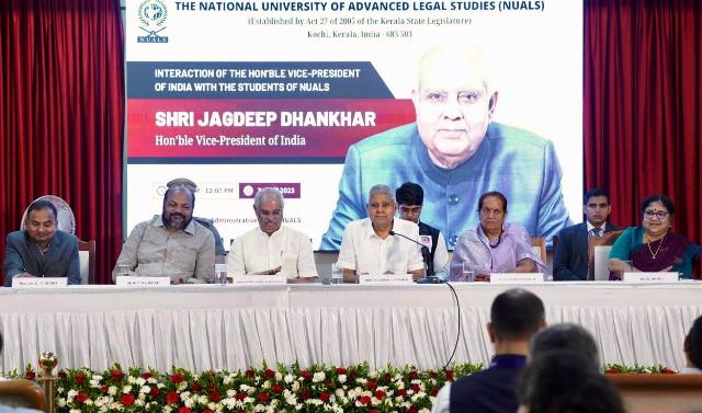 VP Dhankhar shows concern over the falling trust of the judiciary, demands action against judges