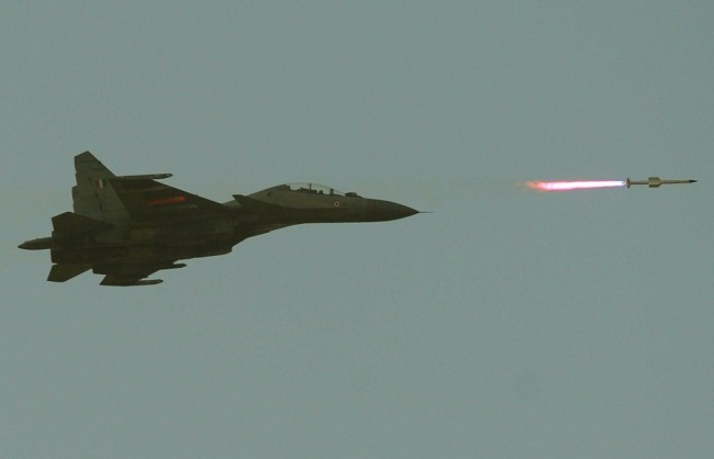 IAF conducts 2 tests of BVR air-to-air missile ‘Astra’ from Sukhoi-30