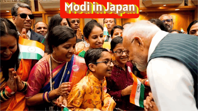 PM Modi receives overwhelming welcome by Indian Diaspora in Tokyo