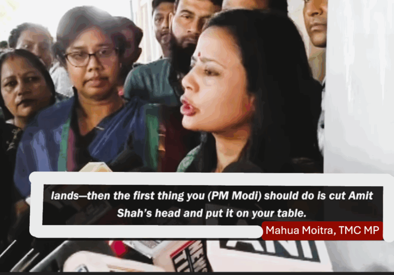 FIR against TMC MP Mahua Moitra for making indecent remarks on Amit Shah