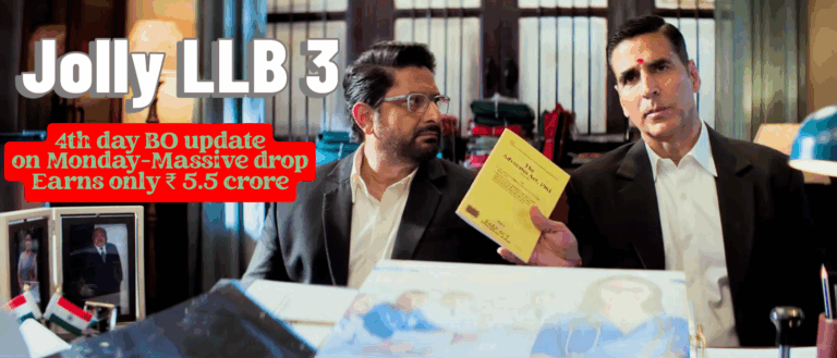 Jolly LLB 3 witnesses huge drop in earnings on 1st Monday, big concern for makers