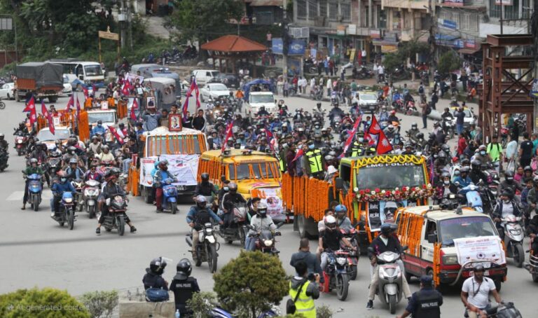 Last rites of 10 students, killed during violent protest in Nepal, performed