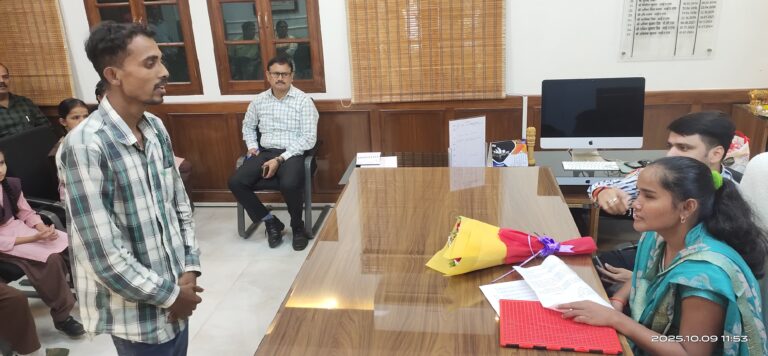 Mission Shakti 5.0: Visually-challenged, JRF scholar becomes CDO Lakhimpur Kheri for a day
