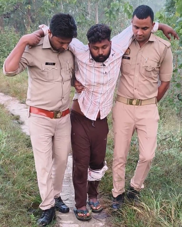 Bareilly police nabs a criminal after an encounter