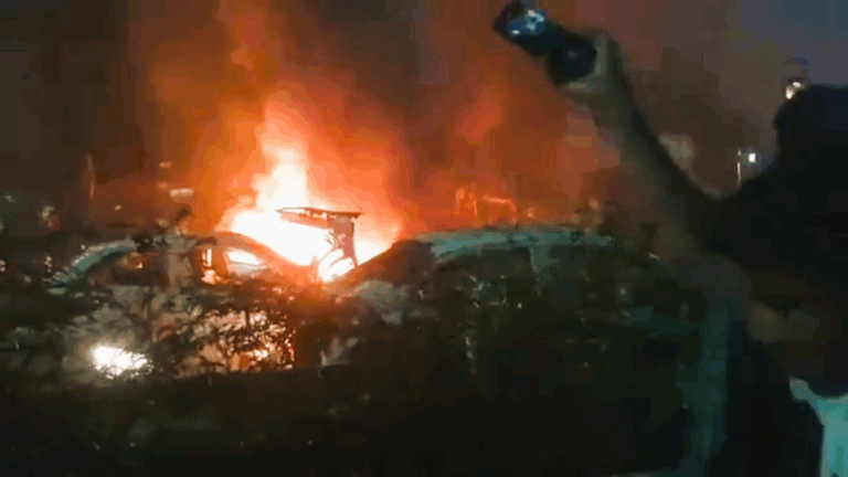 Car explodes near Red Fort Metro Station in Delhi