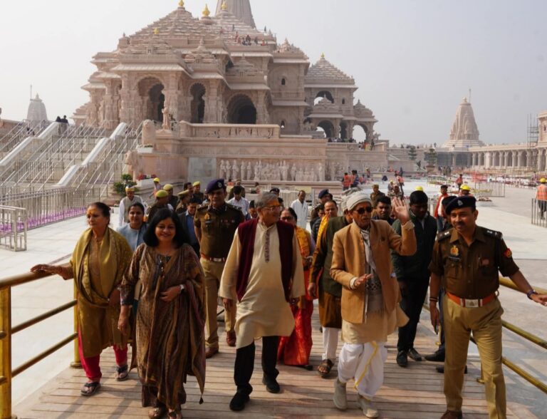 CEC Gyanesh Kumar, Centre’s representative at 1st meeting of Shri Ram Trust in 2020 , visits Ram Lalla temple in Ayodhya