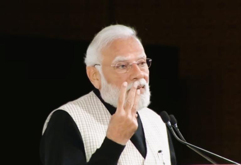 PM Modi says, “An attempt was made to prove ‘Hindu’ civilization was the reason of slow eco growth rate”, adds, “India is today a global growth engine”