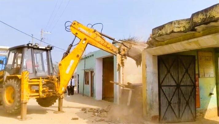 Bulldozer action continues against encroachments in Sambhal