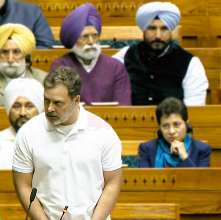 Uproar over Rahul Gandhi’s speech in the Lok Sabha, House adjourned for the day