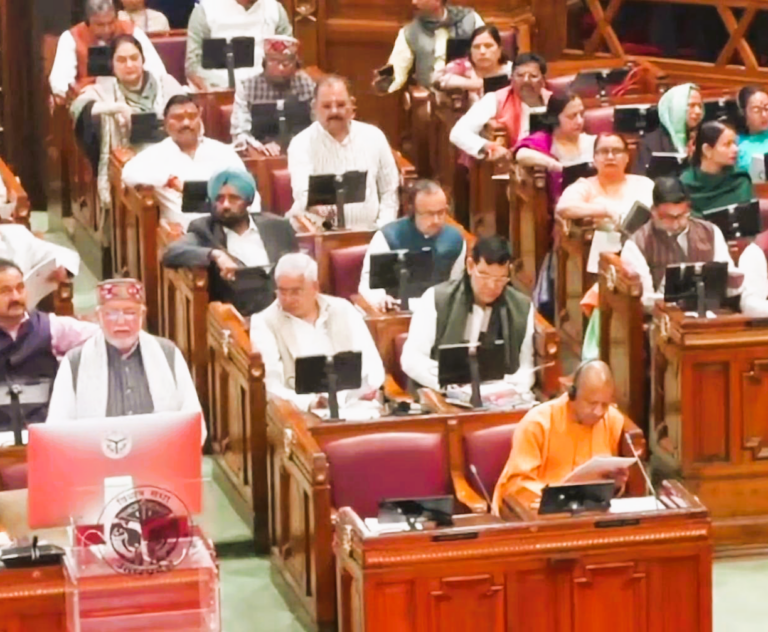 (Update) Yogi govt presents record-breaking budget of ₹ 9.12 lakh crore