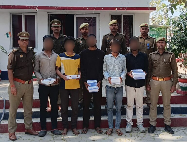 Prayagraj police nabs five after encounter, recovers illegal weapons and vehicles