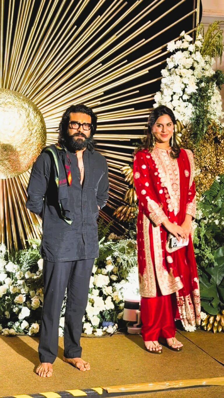 Ram Charan walks barefoot into Vijay-Rashmika’s reception — Here’s why!