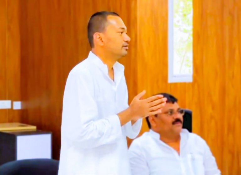 Nitish Kumar’s son Nishant Kumar joins JDU, Sanjay Jha confers party membership