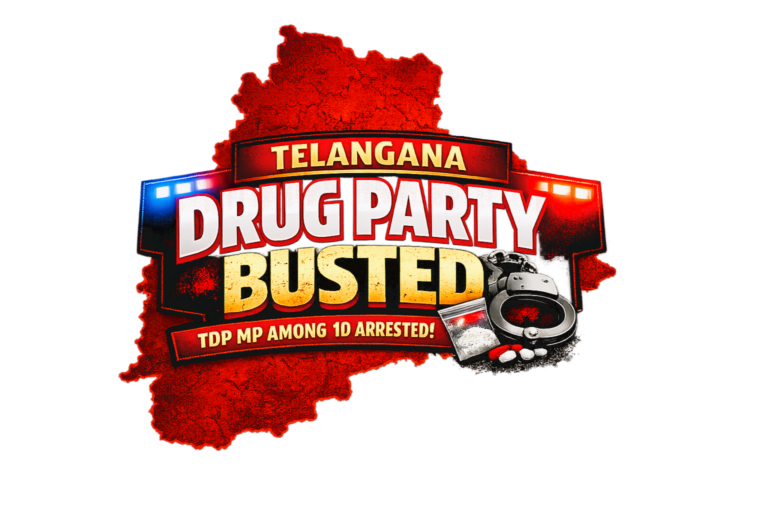 High-profile Telangana drug party busted: TDP MP among 10 arrested