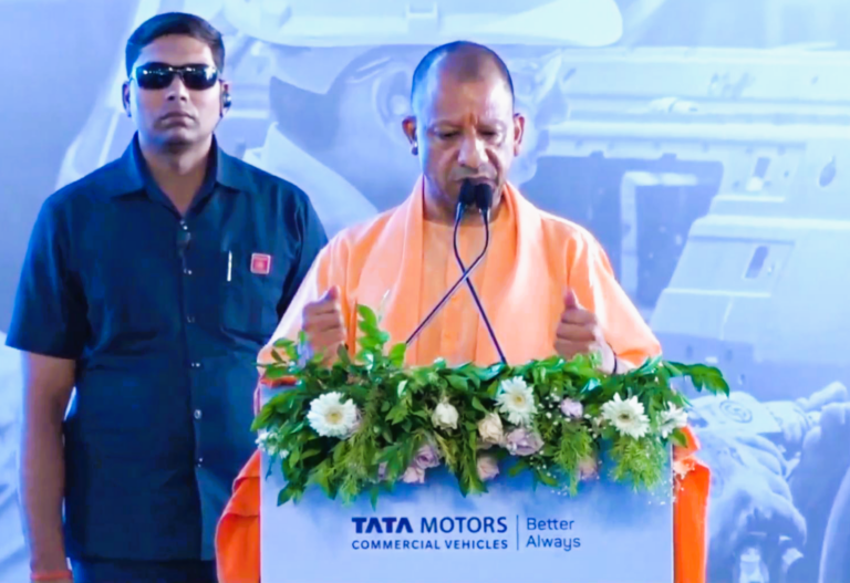 Treat organization like family, says CM Yogi after flagging off 1 millionth Tata vehicle in Lucknow