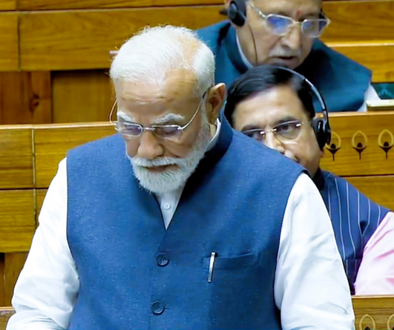 Opportunity to redeem past sin, says PM Modi on women’s quota in Parliament